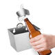 Barware Gear Bottle Opener Catcher Bundle Wall Mounted Bottle Cap Opener with Catcher Box