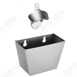 Barware Gear Bottle Opener Catcher Bundle Wall Mounted Bottle Cap Opener with Catcher Box Barware Gear Bottle Opener Catcher Bundle Wall Mounted Bottle Cap Opener with Catcher Box