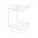 Bathroom Shelf Perforation-Free Wall-Mounted Kitchen Shelf Toilet Shelf Wall Corner Shelf Rack