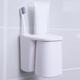 Bathroom Toothpaste Toothbrush Holder Storage Shelf Rack Set Magnetic Cups