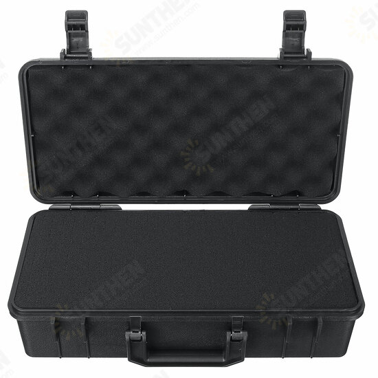 Black Safety Protective Box Abs Plastic Tool Box Slr Camera Equipment Box Plastic Tool Box