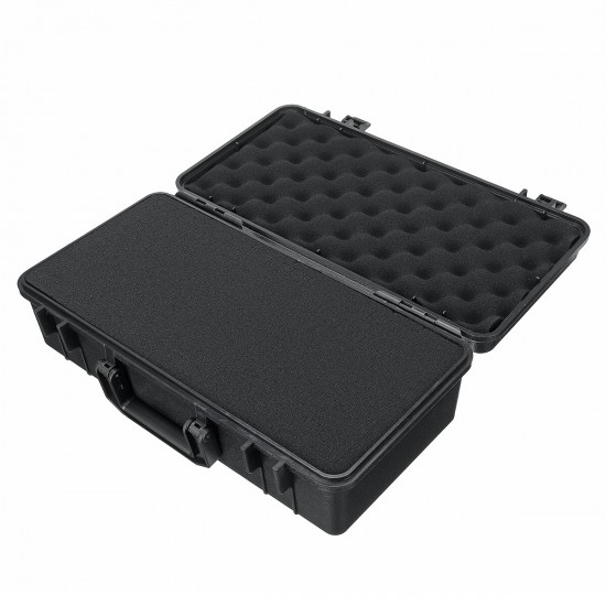 Black Safety Protective Box Abs Plastic Tool Box Slr Camera Equipment Box Plastic Tool Box