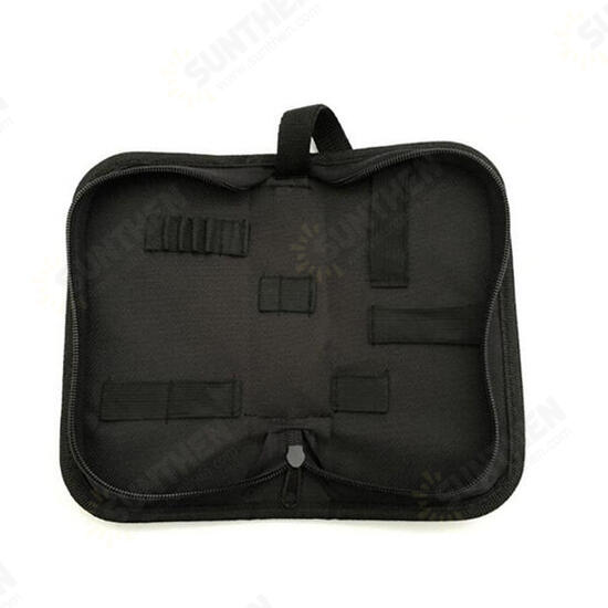 Black Zipper Case Bag Storage Bag For Watch Repair Tool Kit