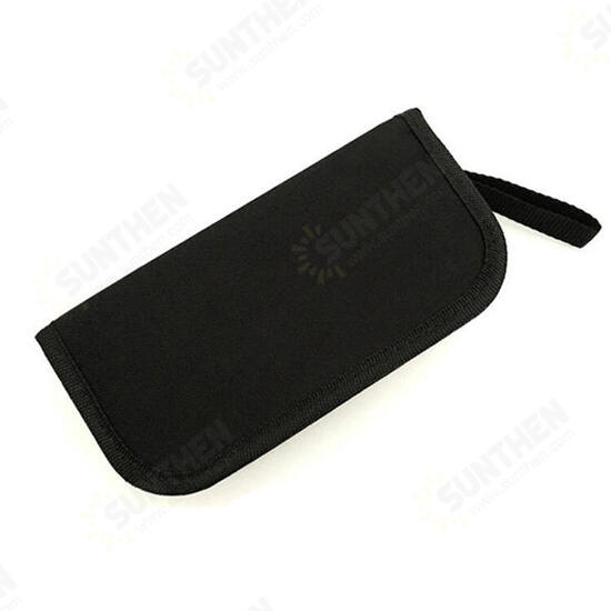 Black Zipper Case Bag Storage Bag For Watch Repair Tool Kit