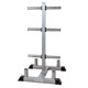 Bumper Weight Plate Storage Tree Rack Olympic Barbell Bar Stand Holder Organizer