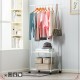 Clothes Hanger Organizer Portable Floor Display Shelf Rack Garment Satnd