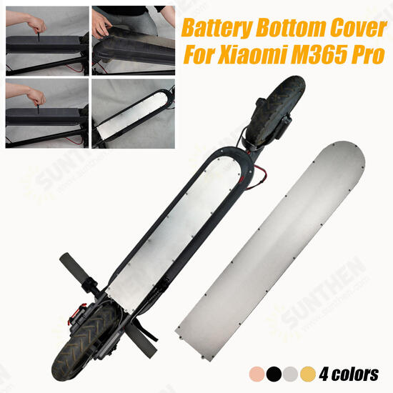 Cover Protector for M365 Pro Electric Scooter Chassis Shield Battery Bottom Cover Protect Cover Protector for M365 Pro Electric Scooter Chassis Shield Battery Bottom Cover Protect