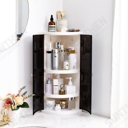 Creative Bathroom Corner Shelf Rack Kitchen Bathroom Double Door Storage Space Save Creative Bathroom Corner Shelf Rack Kitchen Bathroom Double Door Storage Space Save