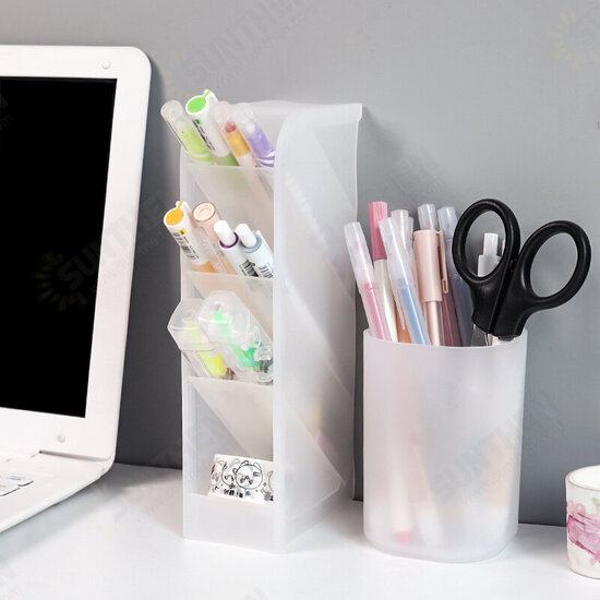 Creative Fashion Oblique Pen Holder Wheat Stalk Korean Style Multi-function Desktop StorageBox Office Stationery Kawaii Creative Fashion Oblique Pen Holder Wheat Stalk Korean Style Multi-function Desktop StorageBox Office Stationery Kawaii