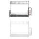 Dish Drainer Kitchen Drying Drain Shelf Sink Holder Cup Bowl Storage Home Basket Stand