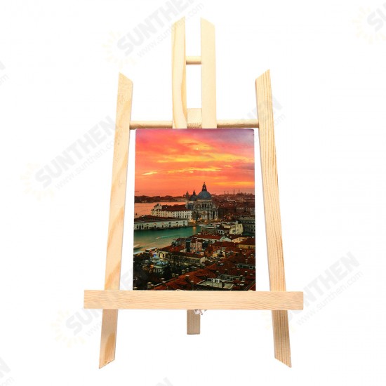 Durable Wood Wooden Easels Display Tripod Art Artist Painting Stand Paint Rack