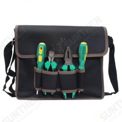 Electricians Storage Tool Bag Shoulder Bag With Adjustable Strap Hardware Pouch Tool Holder Storage Case Electricians Storage Tool Bag Shoulder Bag With Adjustable Strap Hardware Pouch Tool Holder Storage Case