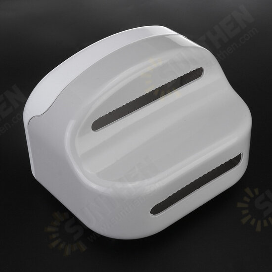 Free Punching Seamless Tissue Box Bathroom Kitchen Multi-function Drawer Suction Paper Towel Rack