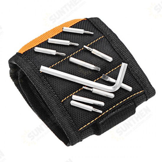 Magnetic Wristband with 15pcs Magnets Wrist Band for Holding Tools Wrist Bands Tool