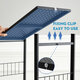 Installation-free Folding Kitchen Racks Floor-to-ceiling Multi-layer Kitchen Storage Racks Movable Racks Installation-free Folding Kitchen Racks Floor-to-ceiling Multi-layer Kitchen Storage Racks Movable Racks