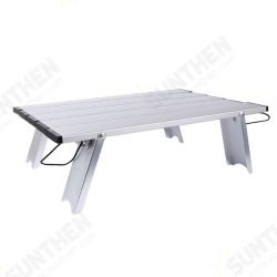 Mini Portable Metal Camping Table Lightweight Foldable Compact Hiking Outdoor