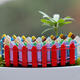 Miniature Small Wood Fence DIY Fairy Garden Micro Dollhouse Plant Pot Decorations Bonsai Terrarium Ornament Miniature Small Wood Fence DIY Fairy Garden Micro Dollhouse Plant Pot Decorations Bonsai Terrarium Ornament