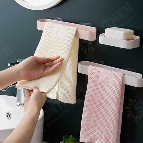 Multi-Function Kitchen Racks Without Punching Towel Rag Plastic Wrap Storage Rack Pot Cover Rack Multi-Function Kitchen Racks Without Punching Towel Rag Plastic Wrap Storage Rack Pot Cover Rack