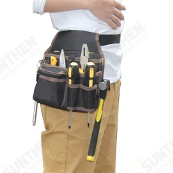 Multifuction Oxford Cloth Waist Tool Bag Waterproof Electrician Waist Storage Pocket Pouch Multifuction Oxford Cloth Waist Tool Bag Waterproof Electrician Waist Storage Pocket Pouch