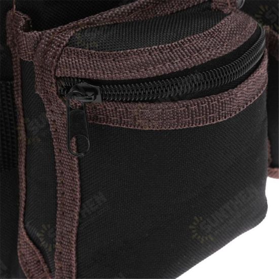 Multifuction Oxford Cloth Waist Tool Bag Waterproof Electrician Waist Storage Pocket Pouch