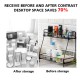 Multifunctional Makeup Rack Storage Box Kitchen Dormitory With Multi-layer Book Desktop Racks Multifunctional Makeup Rack Storage Box Kitchen Dormitory With Multi-layer Book Desktop Racks