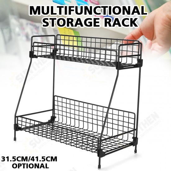 Multifunctional Makeup Rack Storage Box Kitchen Dormitory With Multi-layer Book Desktop Racks