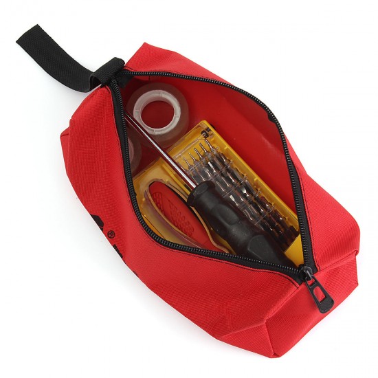 Multifunctional Storage Tools Bag Utility Bag Oxford Canvas for Small Metal Parts