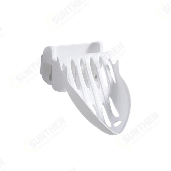 Non-Perforated Double-Layer Soap Box Strong Non-Stick Paste Bathroom Drain Toilet Wall-Mounted Soap Dual-Use Shelf Rack