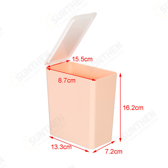 Office Table Sundries Storage Container Waste Bins Mini Trash Can Desktop Bucket Office Table Sundries Storage Container Waste Bins Mini Trash Can Desktop Bucket