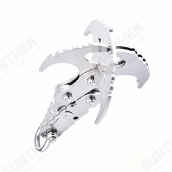 Outdoor Stainless Steel Folding Grappling Gravity Hooks Climbing Claw Camping Outdoor Stainless Steel Folding Grappling Gravity Hooks Climbing Claw Camping