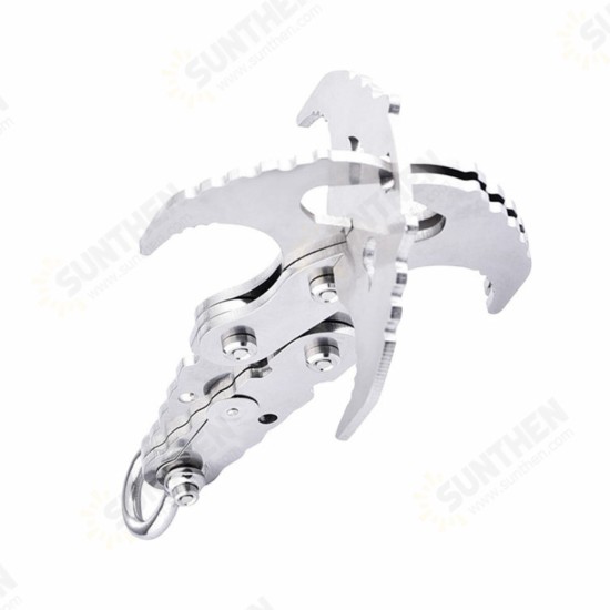 Outdoor Stainless Steel Folding Grappling Gravity Hooks Climbing Claw Camping Outdoor Stainless Steel Folding Grappling Gravity Hooks Climbing Claw Camping
