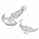 Outdoor Stainless Steel Folding Grappling Gravity Hooks Climbing Claw Camping