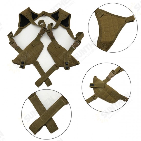 Outdoor Tactics Underarm Double G un Shoulder Multifunction Waist Bag Anti-thief Hidden Security Multi Underarm Shoulder Outdoor Tactics Underarm Double G un Shoulder Multifunction Waist Bag Anti-thief Hidden Security Multi Underarm Shoulder