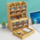 Pen Holder Wooden Pencil Storage Holder Study Home Office Case Rack Drawer Pen Holder Wooden Pencil Storage Holder Study Home Office Case Rack Drawer
