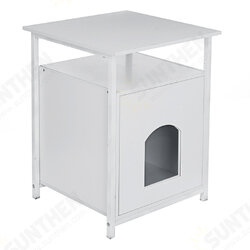 Pet Cat /Dog Puppy Box Cat Enclosed Litter Side with Table Furniture Box House Pet Cat /Dog Puppy Box Cat Enclosed Litter Side with Table Furniture Box House