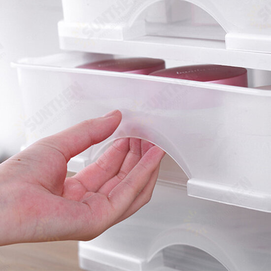 Plastic Cosmetic Drawer Makeup Organizer Storage Box Container Holder Desktop with Drawer Plastic Cosmetic Drawer Makeup Organizer Storage Box Container Holder Desktop with Drawer
