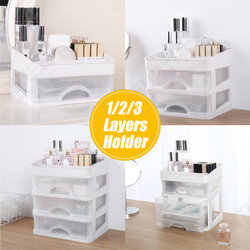 Plastic Cosmetic Drawer Makeup Organizer Storage Box Container Holder Desktop with Drawer Plastic Cosmetic Drawer Makeup Organizer Storage Box Container Holder Desktop with Drawer