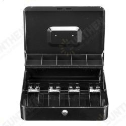 Portable Cash Box Deposit Slot Lockable Money Coins Petty Metal Case with 2 Keys Portable Cash Box Deposit Slot Lockable Money Coins Petty Metal Case with 2 Keys