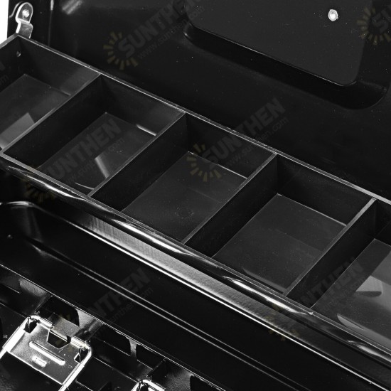 Portable Cash Box Deposit Slot Lockable Money Coins Petty Metal Case with 2 Keys Portable Cash Box Deposit Slot Lockable Money Coins Petty Metal Case with 2 Keys