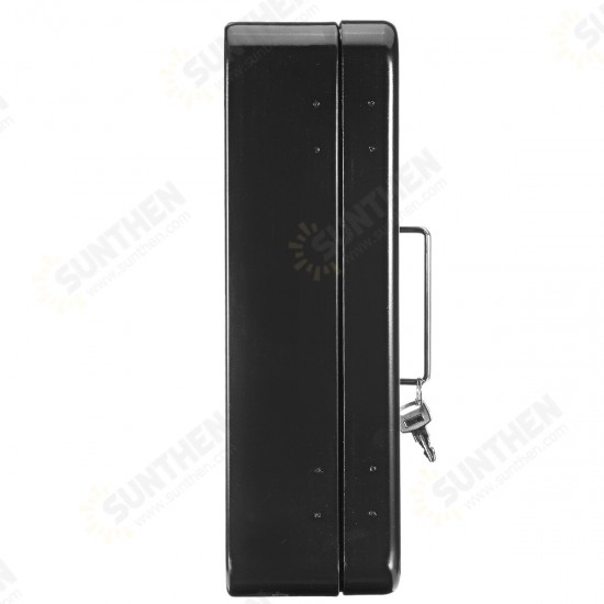Portable Cash Box Deposit Slot Lockable Money Coins Petty Metal Case with 2 Keys Portable Cash Box Deposit Slot Lockable Money Coins Petty Metal Case with 2 Keys
