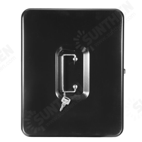 Portable Cash Box Deposit Slot Lockable Money Coins Petty Metal Case with 2 Keys Portable Cash Box Deposit Slot Lockable Money Coins Petty Metal Case with 2 Keys