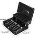 Portable Cash Box Deposit Slot Lockable Money Coins Petty Metal Case with 2 Keys Portable Cash Box Deposit Slot Lockable Money Coins Petty Metal Case with 2 Keys