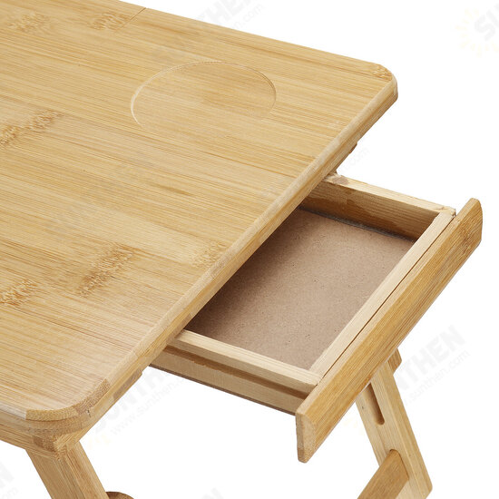 Portable Deluxe Bamboo Laptop Bed Desk Table Foldable Workstation Tray Lap Portable Deluxe Bamboo Laptop Bed Desk Table Foldable Workstation Tray Lap