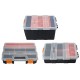 Portable Parts Box Screw Storage Box Metal Parts Hardware Tool Screwdriver Auto Repair Plastic Tool Box