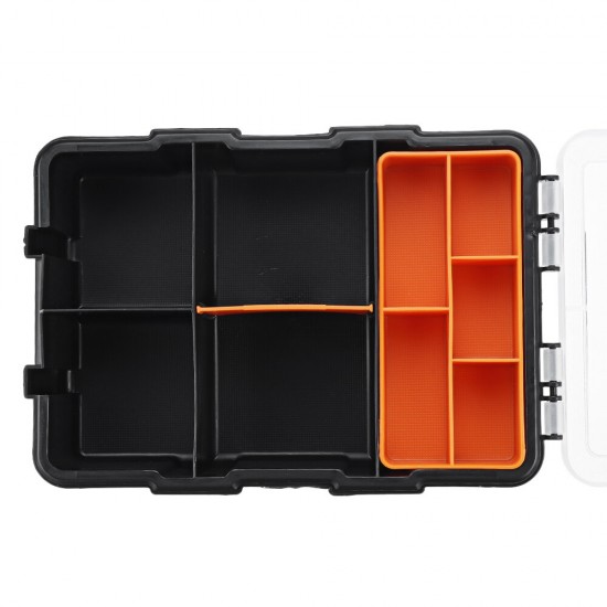 Portable Parts Box Screw Storage Box Metal Parts Hardware Tool Screwdriver Auto Repair Plastic Tool Box