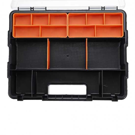 Portable Parts Box Screw Storage Box Metal Parts Hardware Tool Screwdriver Auto Repair Plastic Tool Box