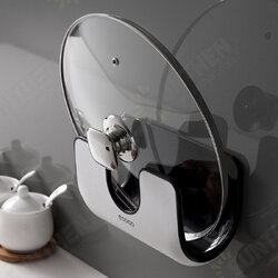Pot Cover Pan Lid Storage Rack Holder Wall Mount Organizer Kitchen Cabinet Door Pot Cover Pan Lid Storage Rack Holder Wall Mount Organizer Kitchen Cabinet Door