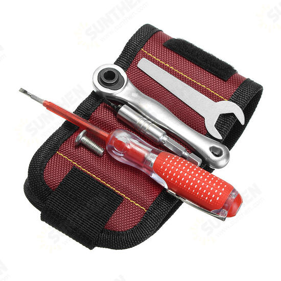 Magnetic Wristband Tool Pickup Wristband for Holding Tools Wrist Bands Tool Holder Organizer