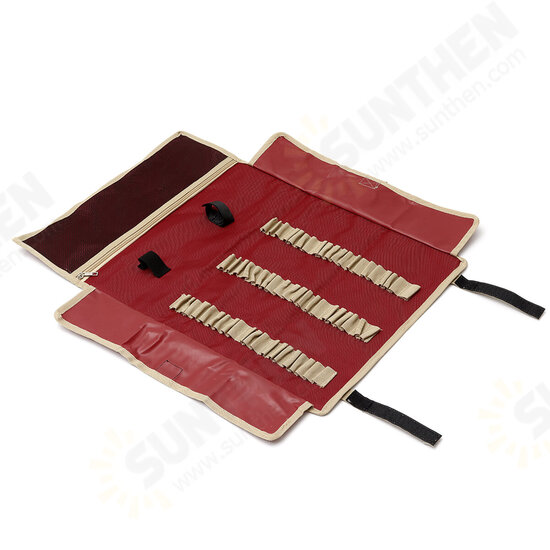 Red Portable Outdoor Camping Nail Work Tool Bag Storage Pocket Poucch Handbag Tool Bags Red Portable Outdoor Camping Nail Work Tool Bag Storage Pocket Poucch Handbag Tool Bags
