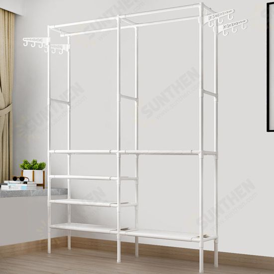 Standing Landing Wardrobe Protable Hanger Holder Durable Clothes Organizer Household Clothes Rack Shelf Rack Standing Landing Wardrobe Protable Hanger Holder Durable Clothes Organizer Household Clothes Rack Shelf Rack